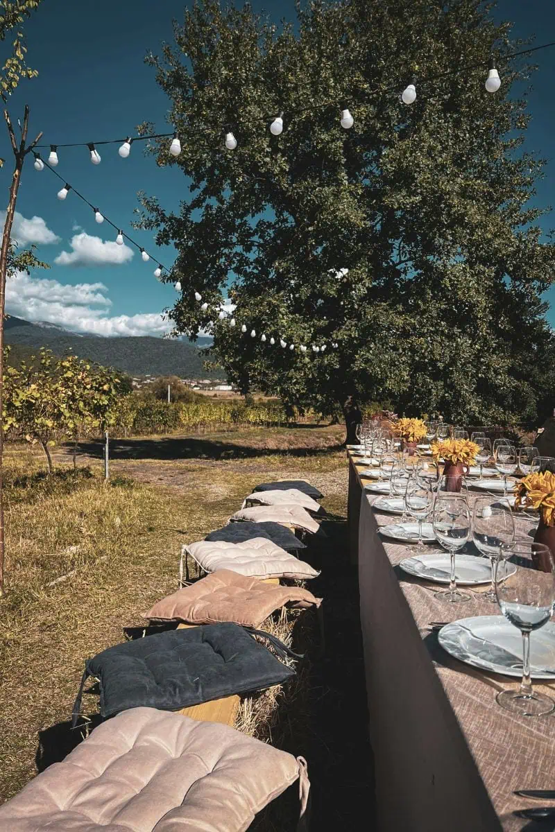 georgian harvest festival rtveli kakheti