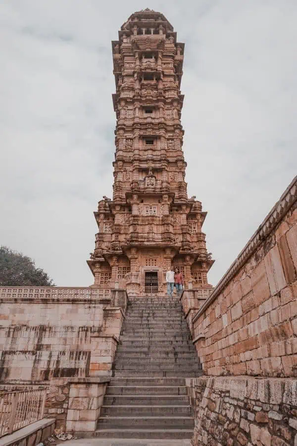 kirti stambha chittor fort chittorgarh udaipur rajasthan