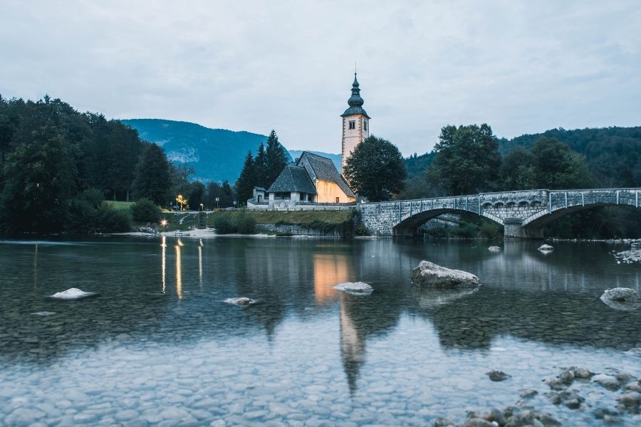 lake bohinj slovenia road trip