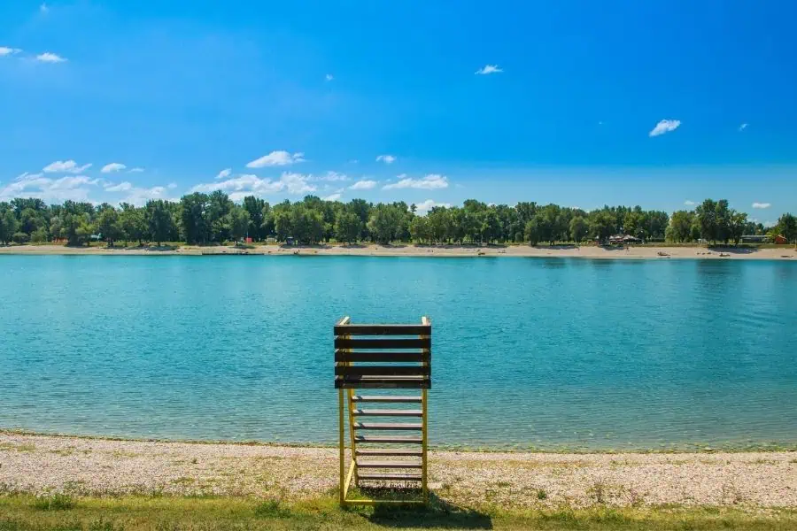 lake jarun zagreb croatia