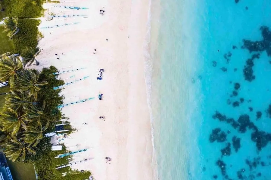 lanikai beach oahu hawaii west coast usa