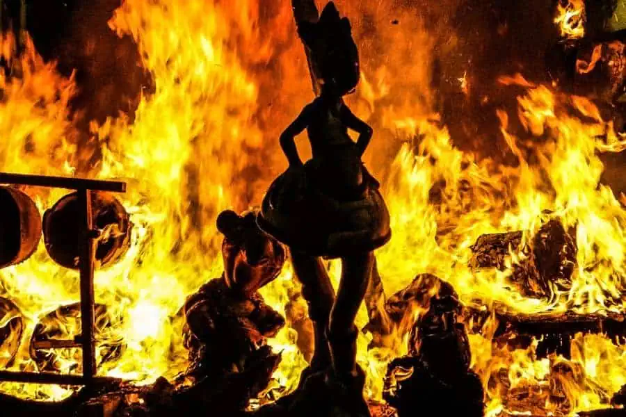 las fallas valencia spain festivals of light around the world