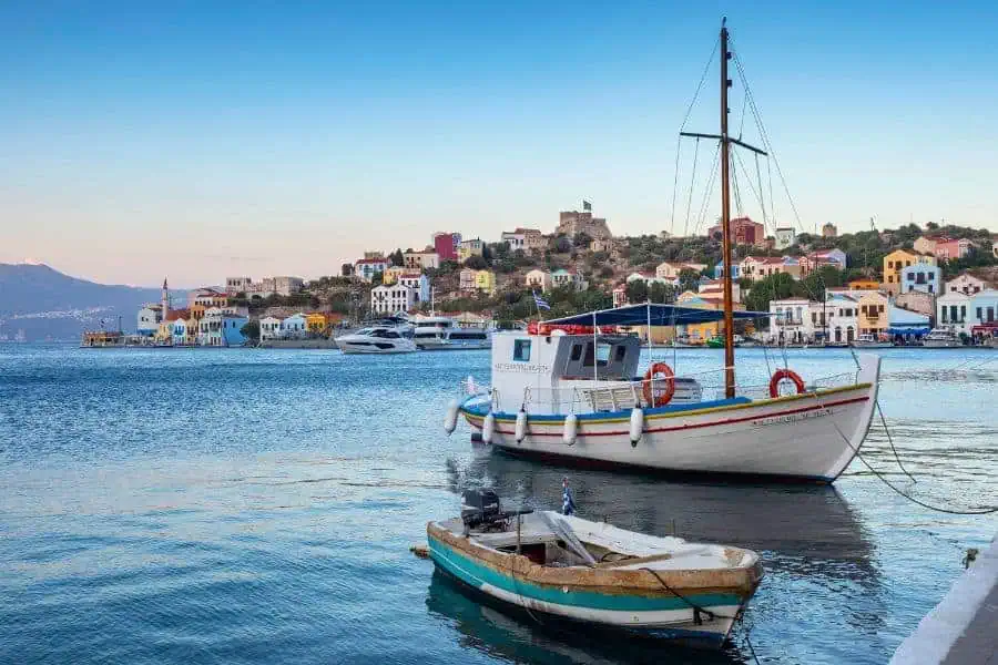 meis island kastellorizo castellorizo megisti greece from kas turkey
