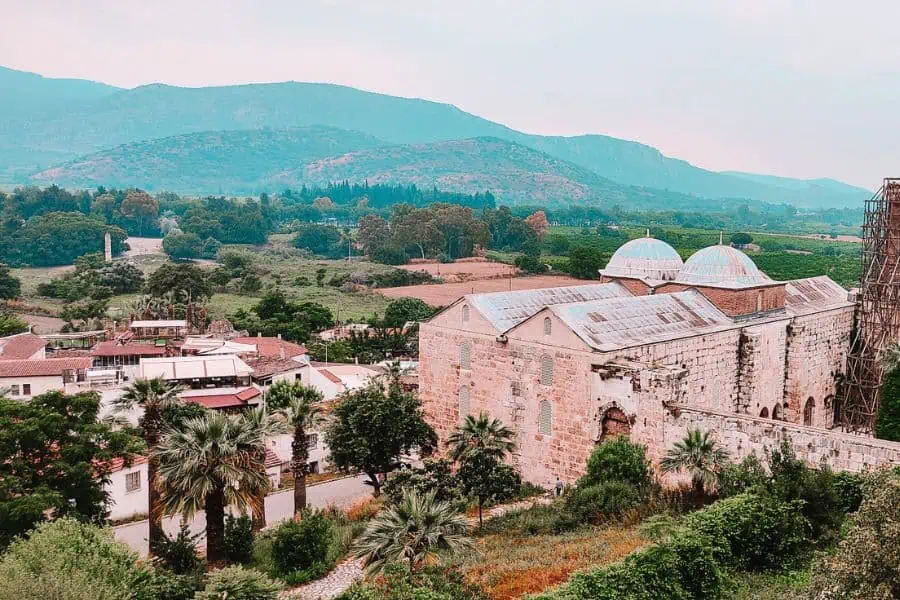 mosque of isa bey selcuk turkey