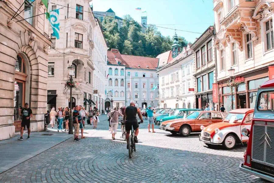 charming old town of ljubljana