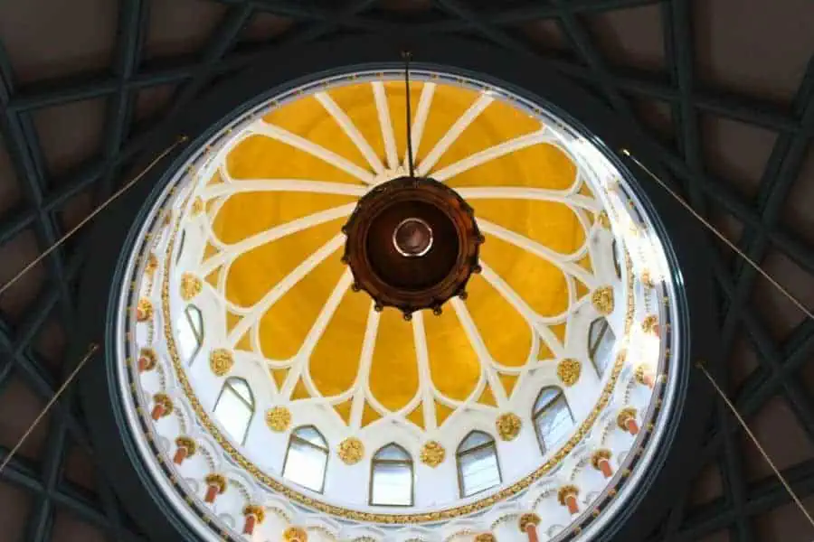 ornate dome ceiling canadian parliament