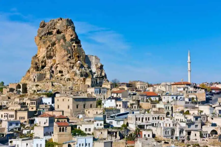 ortahisar castle cappadocia