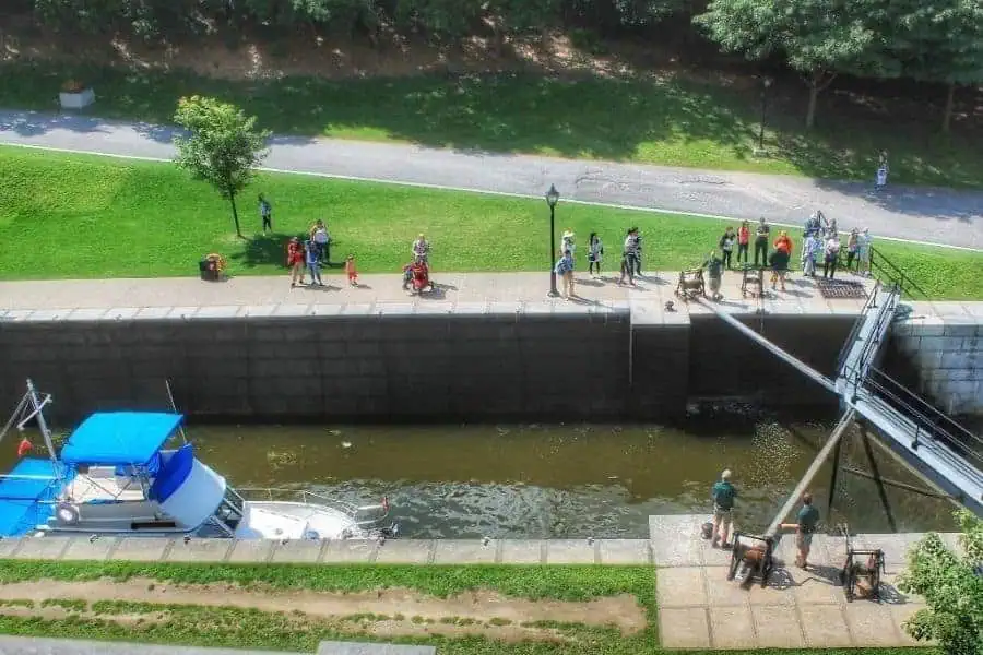 Ottawa Locks Rideau Canal