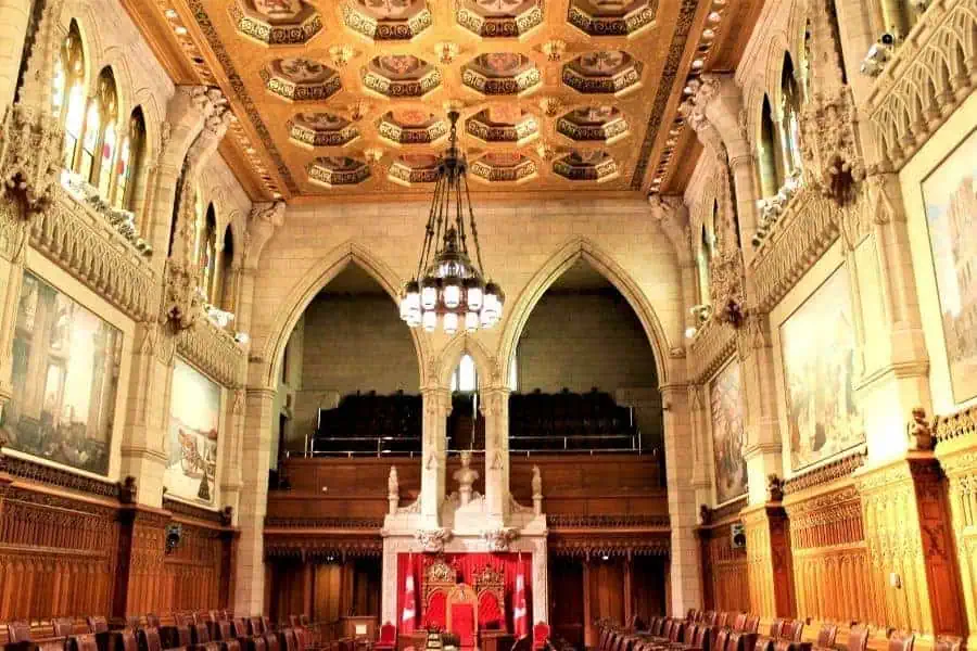 parliament hill ottawa senate of canada