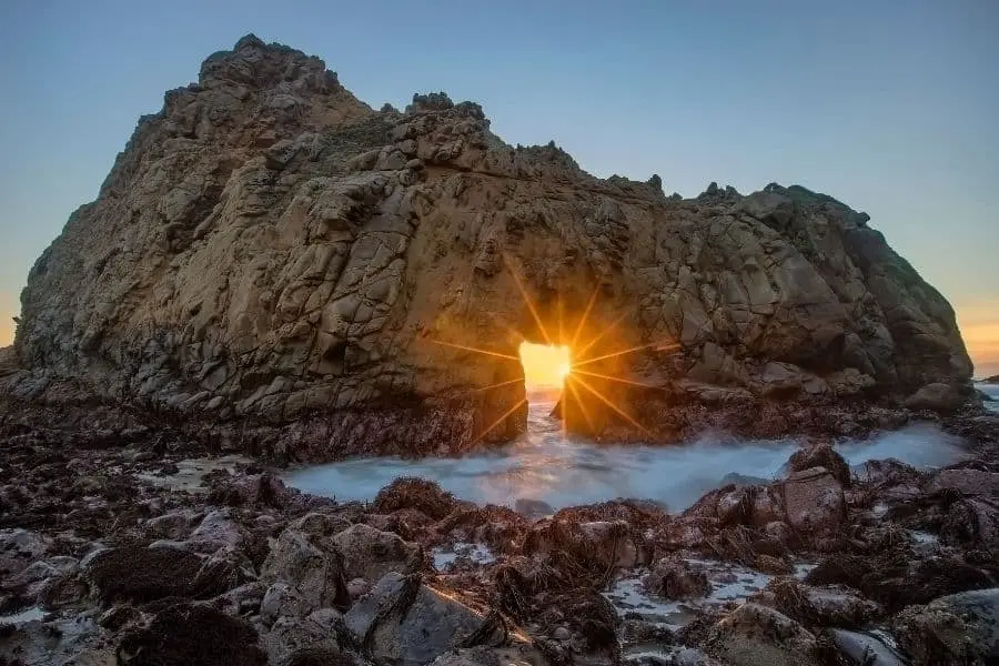  Pfeiffer Keyhole Rock Pfeiffer Beach Big Sur