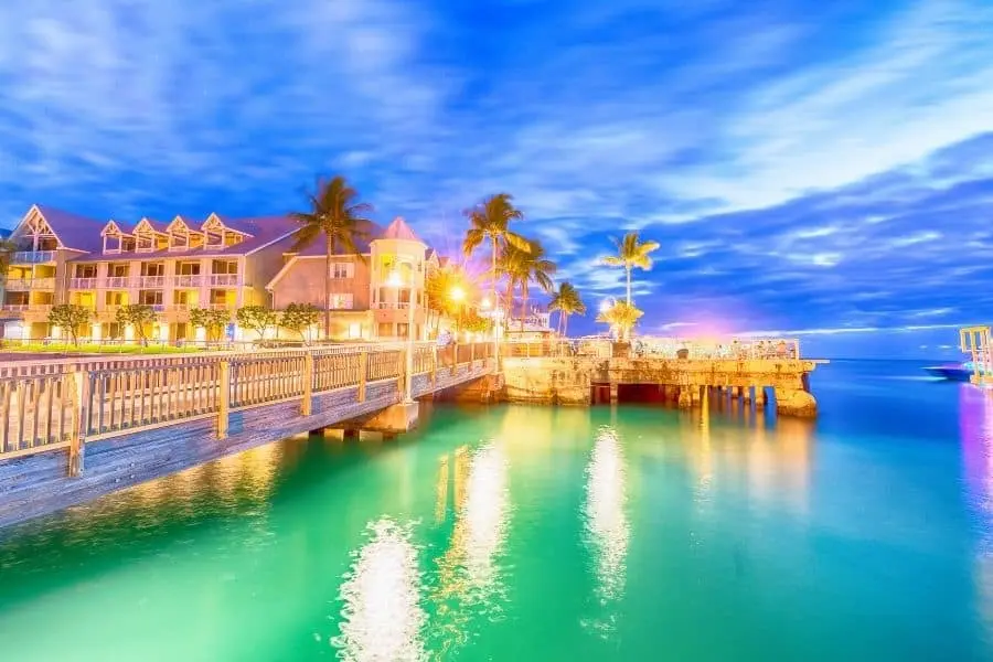 pier on the port of key west florida