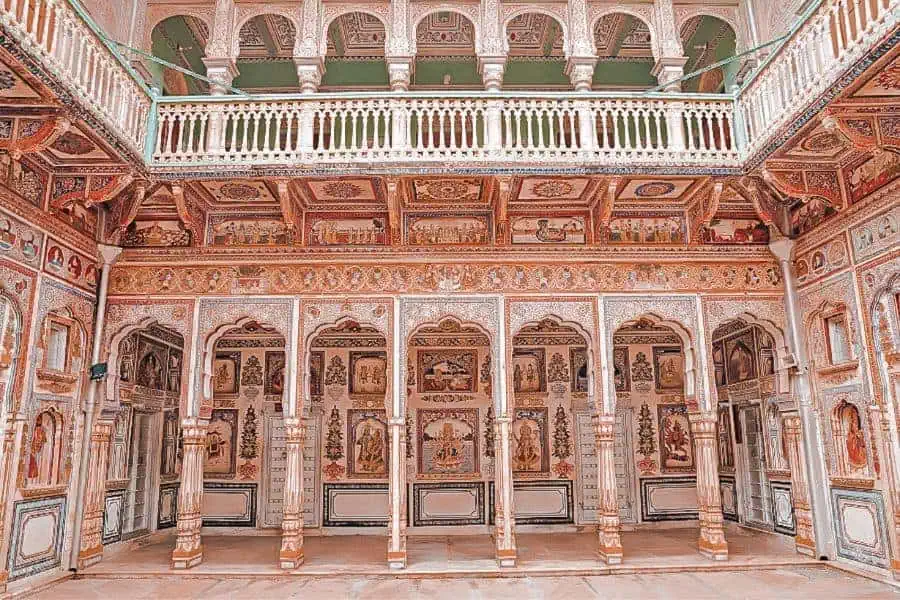podar haveli nawalgarh shekhawati rajasthan