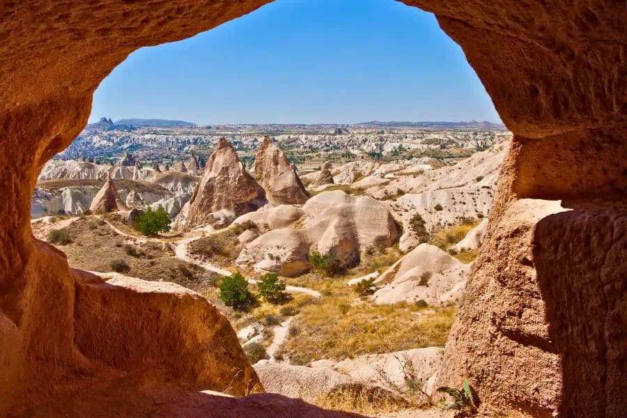 red rose valley hike in cappadocia