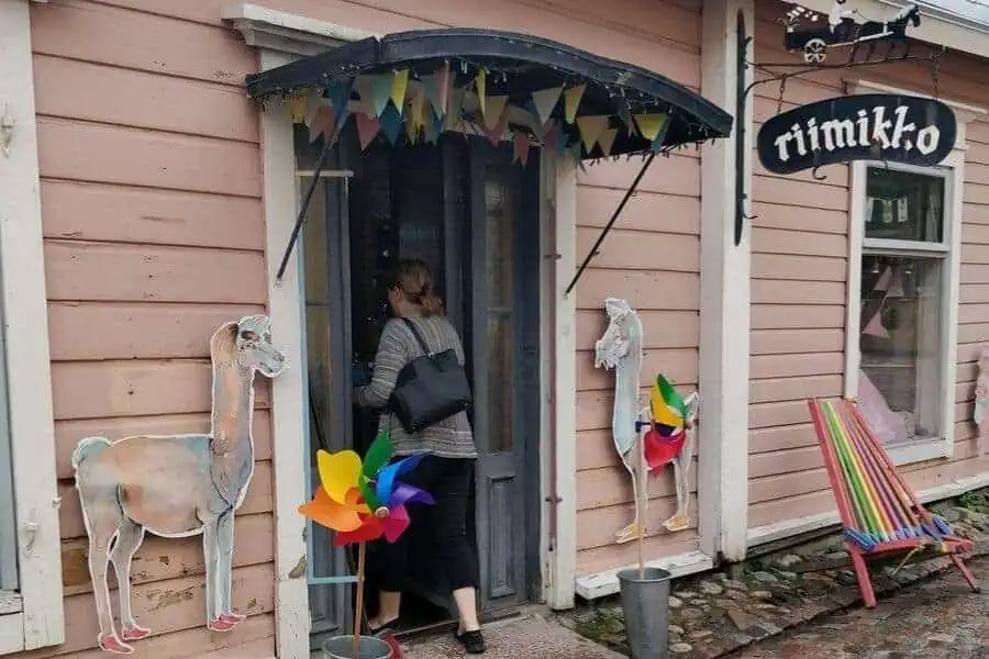 riimikko lovely shops in porvoo finland