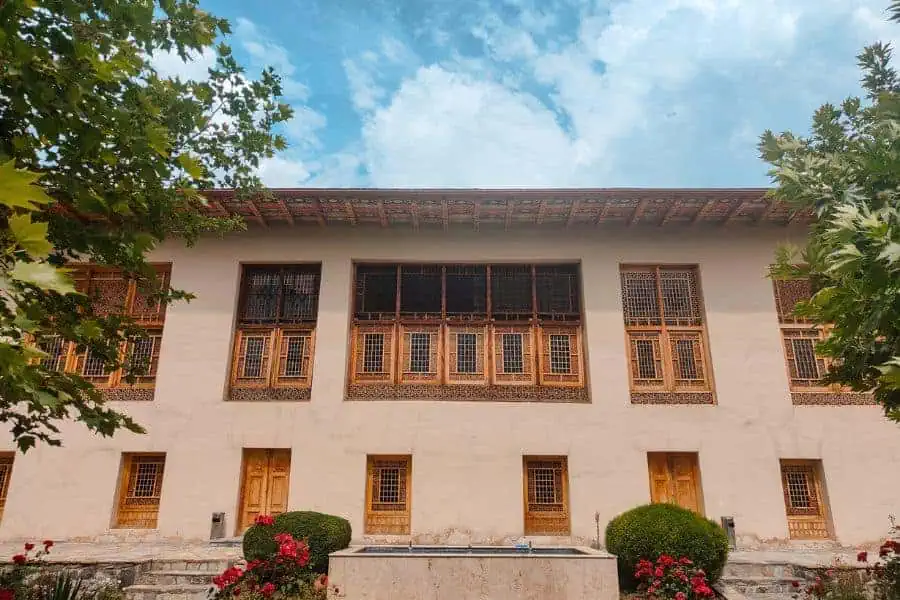 shaki house shakikhanovs' palace winter sheki