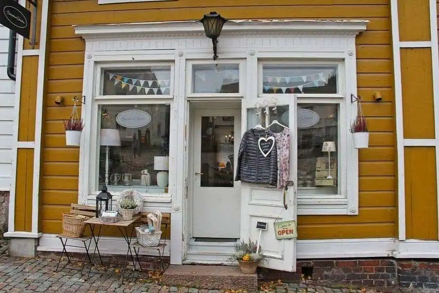 shopping in porvoo