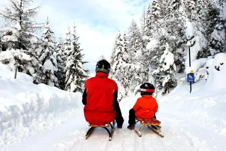 sledding near innsbruck austria best winter destinations in europe