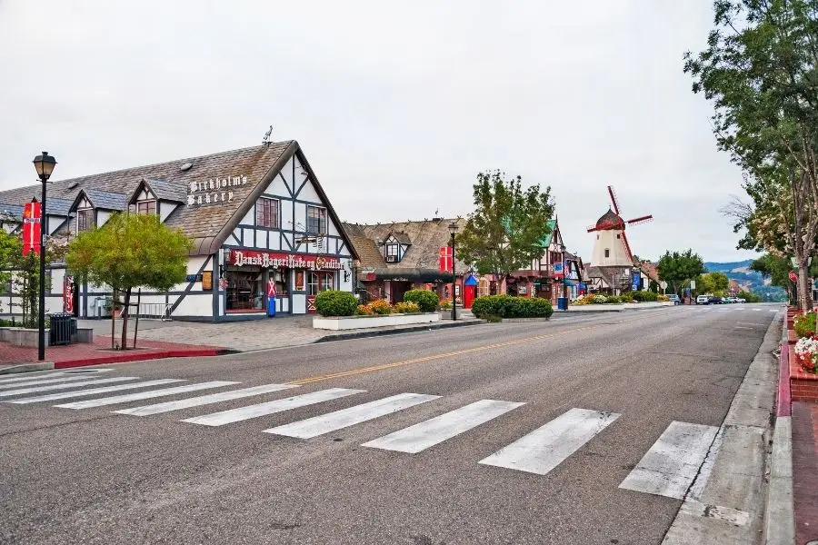 solvang california west coast usa