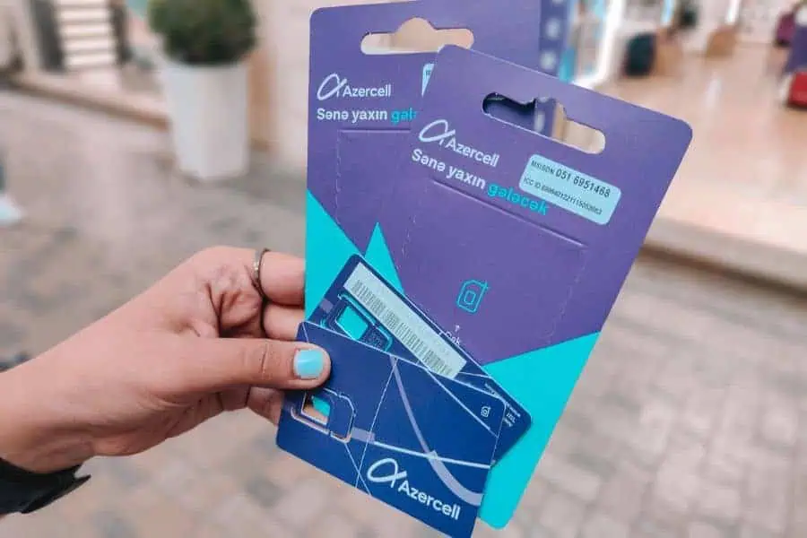 staying connected in baku azerbaijan azercell sim card tourist