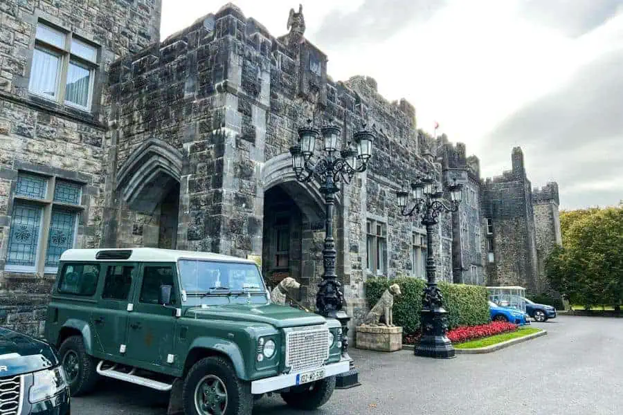 staying in ashford castle ireland