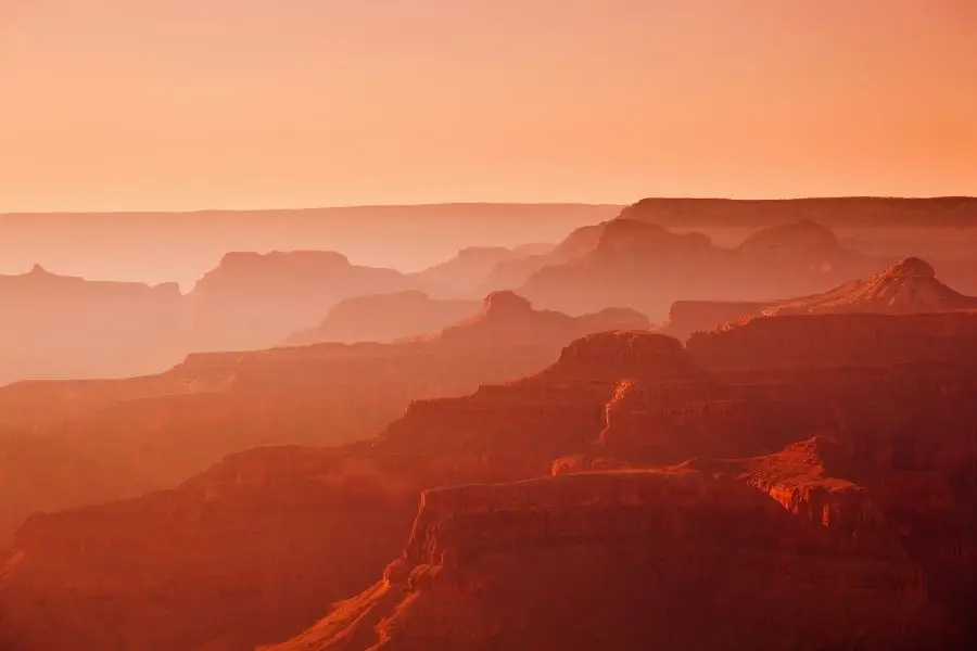 sunset grand canyon arizona