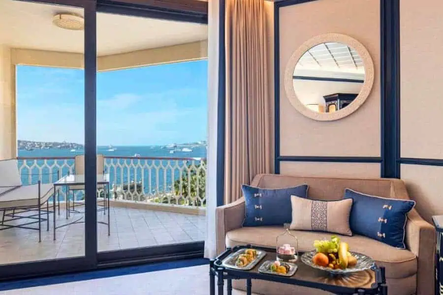 superior twin bosphorus view ciragan palace kempinski istanbul