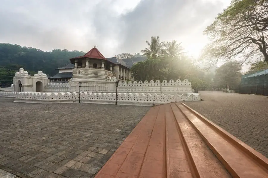 Temple of the Sacred Tooth Relic Kandy Sri Lanka