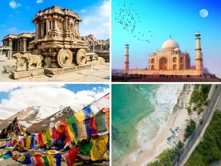 the best places to visit in india