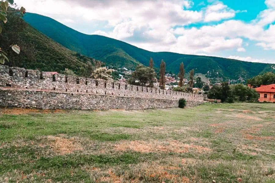 sheki fortress walls