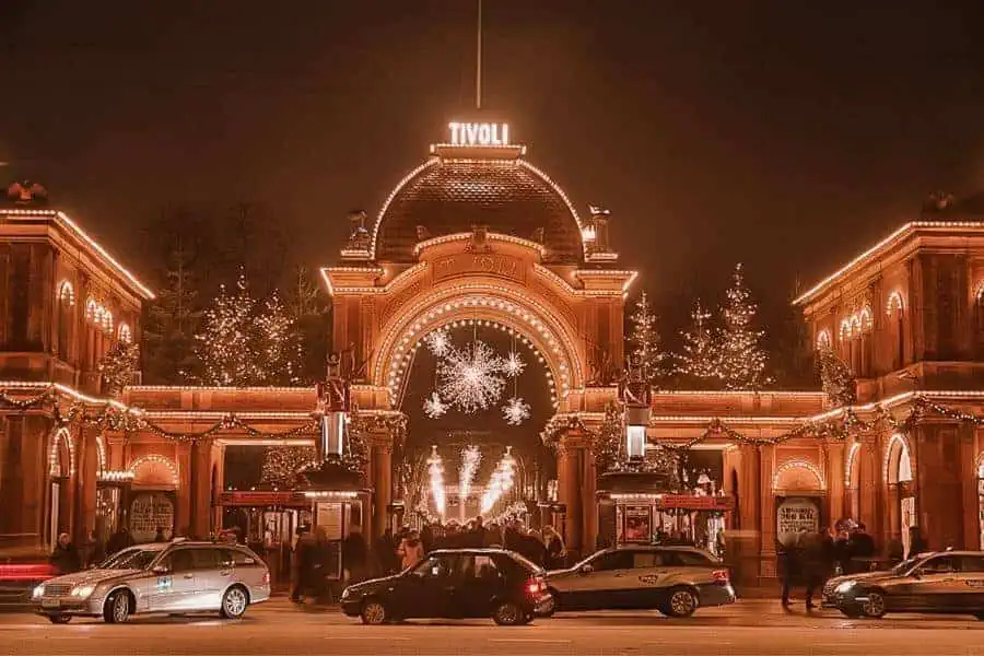 tivoli during christmas