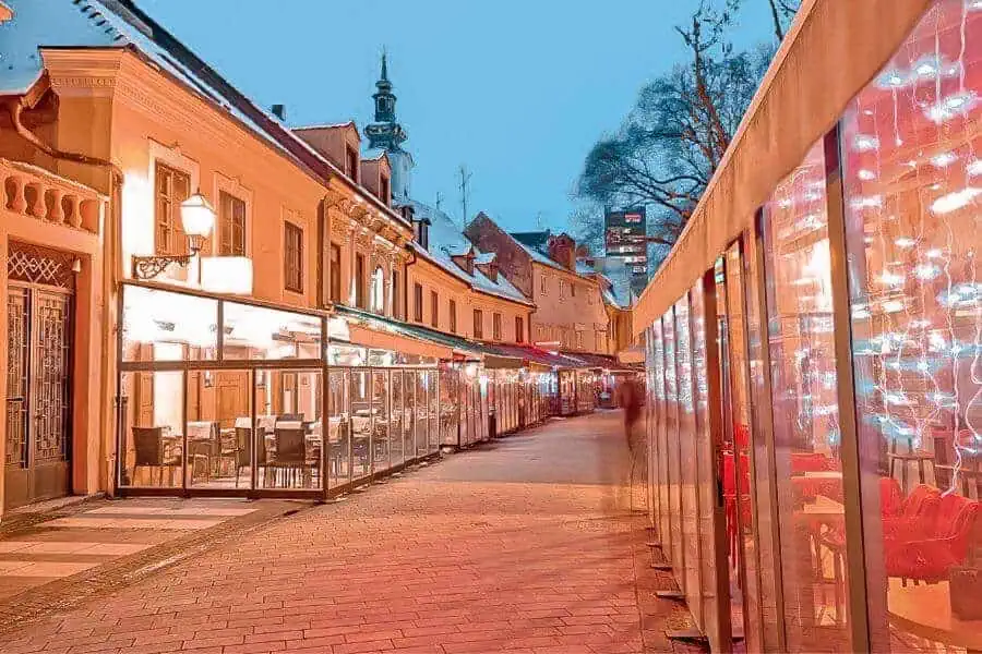 tkalčićeva street zagreb croatia