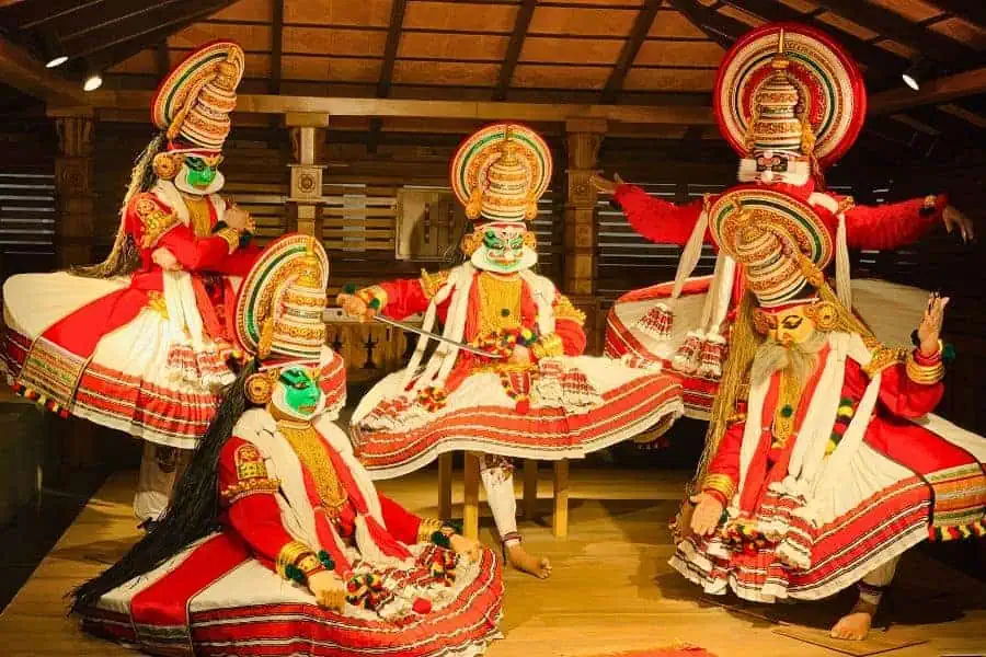 traditional kathakali performance