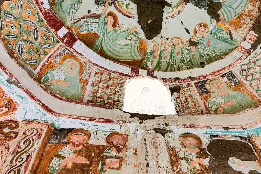 frescoes at agacalti church daniel pantonassa ihalara valley