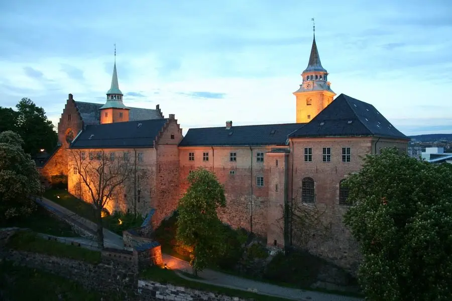 Akershus Fortress or Akershus Castle in Oslo, Norway