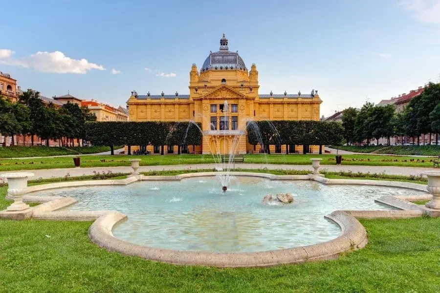 art pavilion zagreb croatia