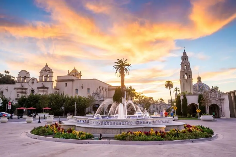 balboa park san diego california usa