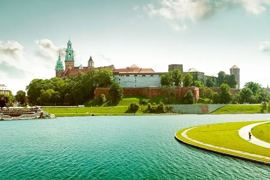 beautiful city of krakow poland