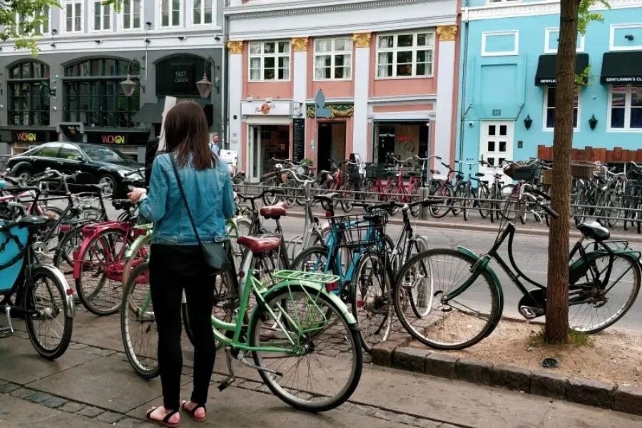 bicycle city copenhagen denmark
