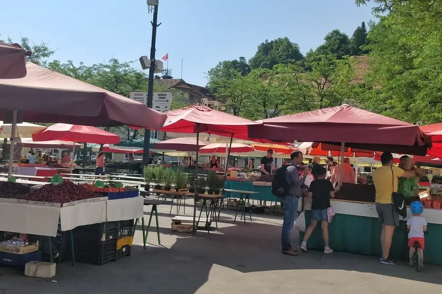 central market ljubljana slovenia