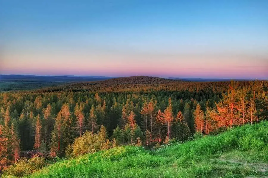colors of Lapland under the Midnight Sun lappish summer