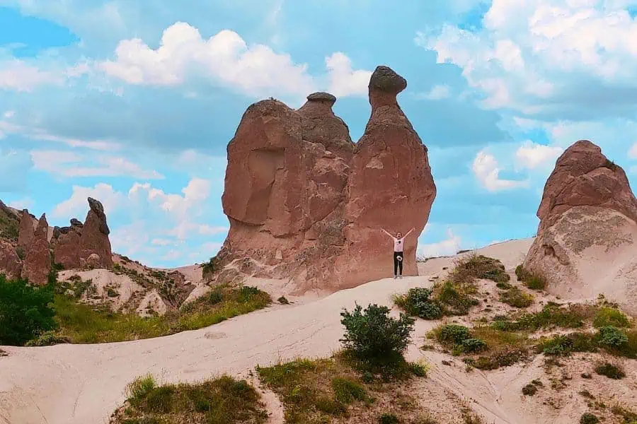 unique fairy chimneys at devrent valley aka imagination valley