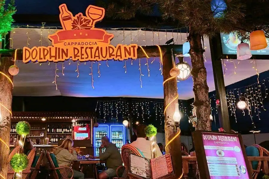 dolphin restaurant goreme cappadocia turkey