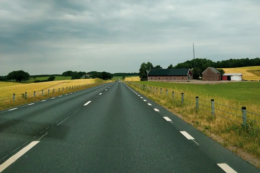 driving in sweden by a rental car