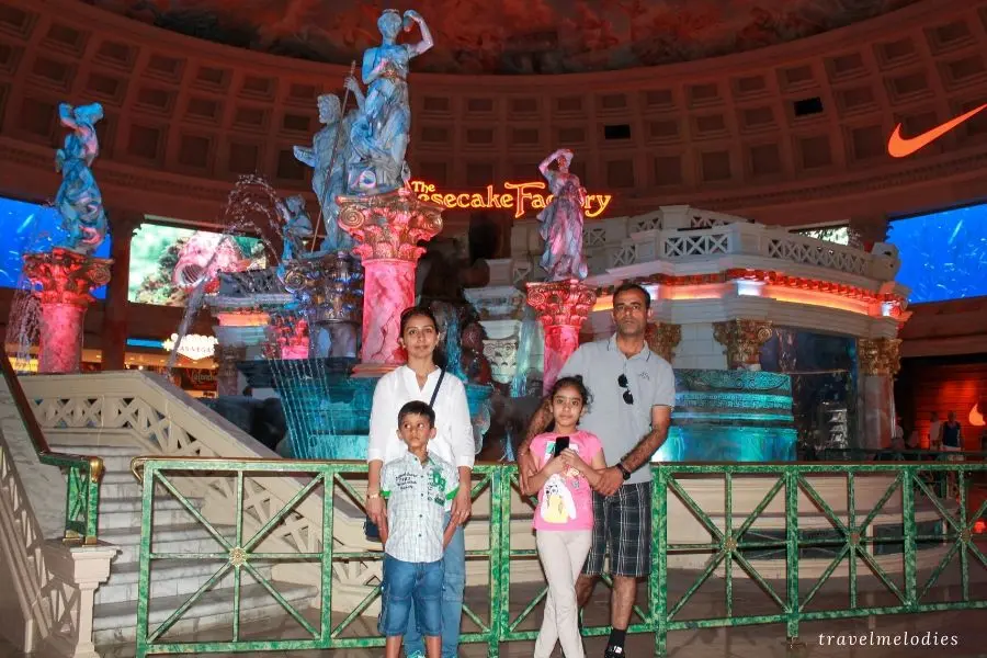 Fall of Atlantis Free Show at the Forum Shops of Caesars Palace