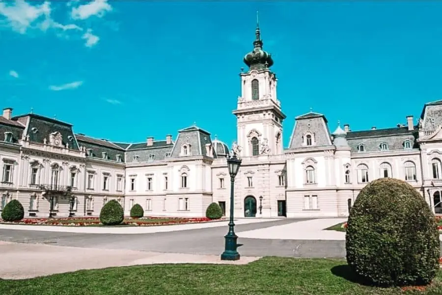 Festetics Castle Keszthely lake balaton