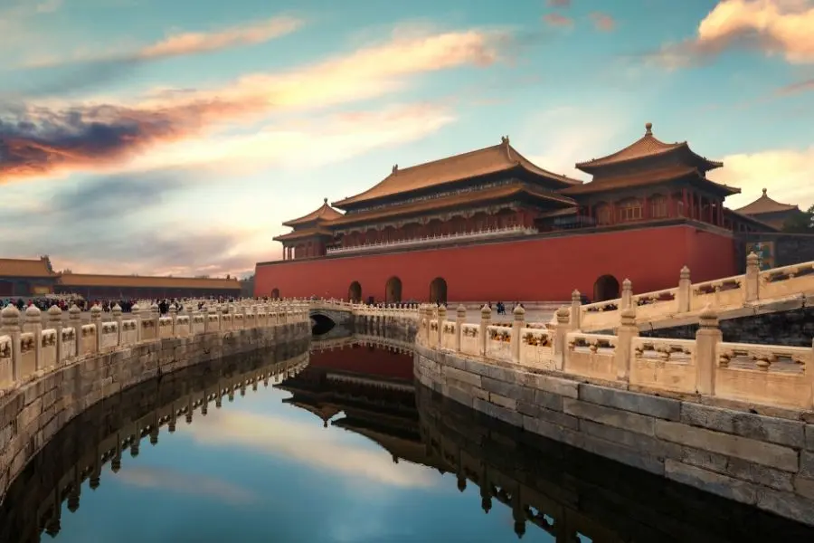 forbidden city beijing china