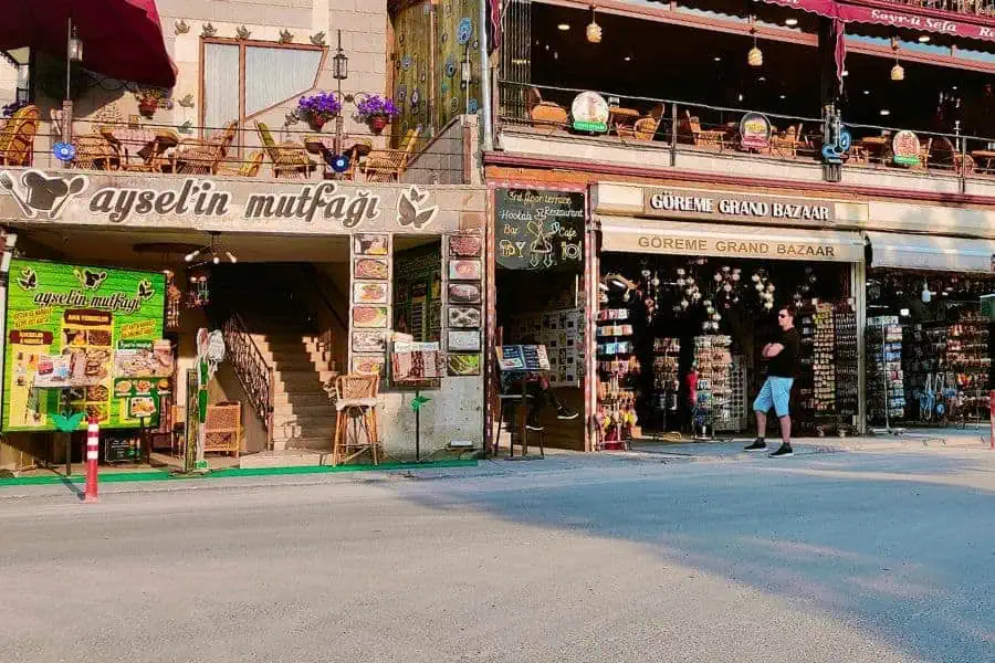 goreme market cappadocia shopping