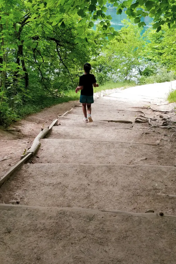 gravel steps plitvice lakes national park