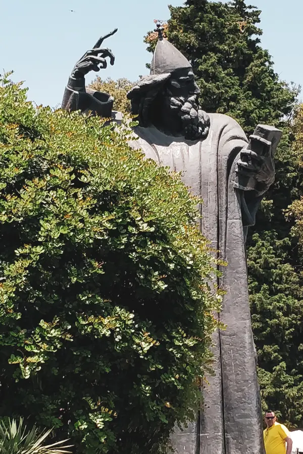 Gregory of Nin Statue or grgur Ninski