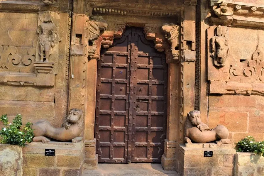 Gujari Mahal entrance